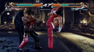 TEKKEN7 1st Dan Devil Jin (ZGod_DavisZ) VS Mh_Aina Fake Emperor Heihachi/Kazuya