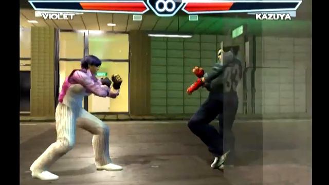 PS2 Tekken 4 Violet Story Mode смотреть онлайн