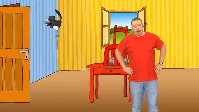 At home. Radio, table, chair and carpet _ English for Children _ English for Kids смотреть онлайн