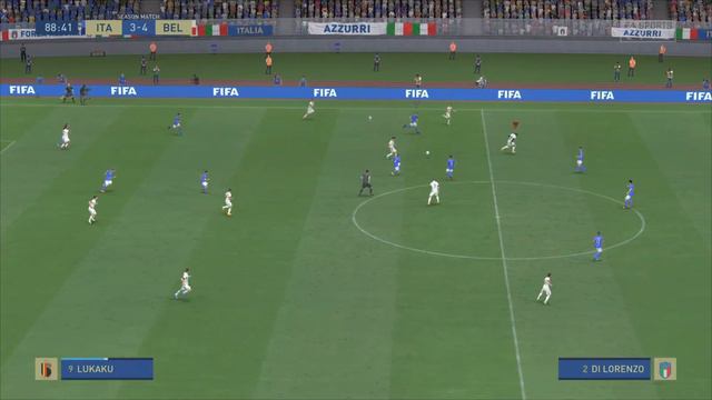 FIFA 22 PS5 - last minute Lukaku goal смотреть онлайн