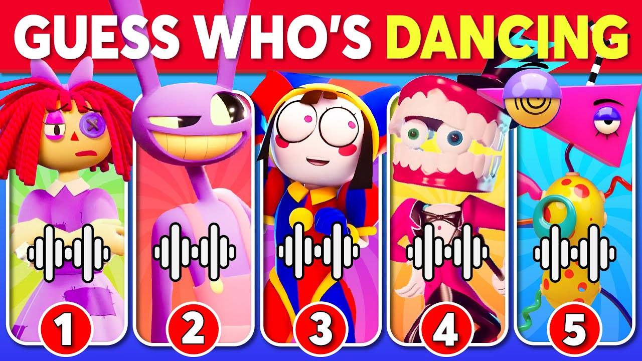 Guess Who's DANCING & Who DANCES Better_ 💃🎶 The Amazing Digital Circus Edition 🎪 Pomni, Jax, Cain смотреть онлайн