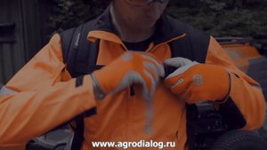 Подготовка ранцевой воздуходувки Husqvarna 580 BTs к работе