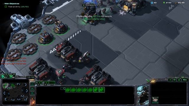 125 Starcraft II PC PC, OSX From The Beginning Training Stage 1 Terran #2