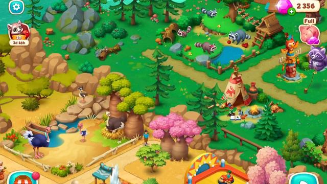 Wildscapes 530,531,532,533,534 level Gameplay Story смотреть онлайн