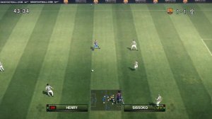 Пробный матч в Pes 2010