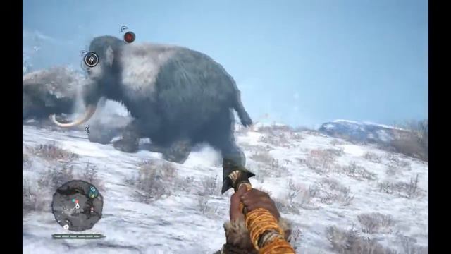 Far Cry Primal - Cave Bear vs Mammoth