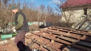 Сделали залипуху/Обзор всего строения/ Доделали крышу/