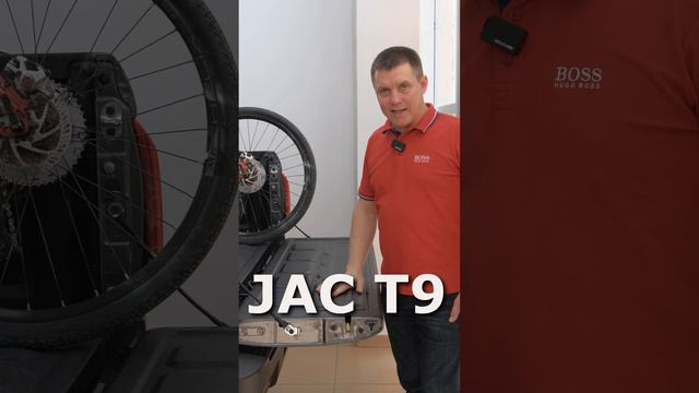 Идеальный пикап для перевозки четырех мотоциклов! JAC T9