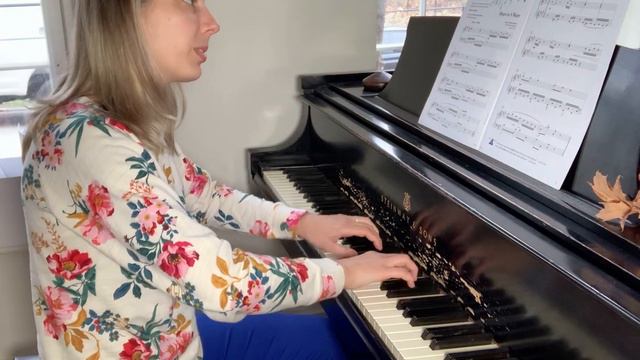 J. W. Hassler - Allegro in A Major | Performance Book | Level 5 | Piano Adventures | Video Tutorial