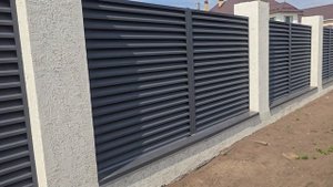 Забор-жалюзи