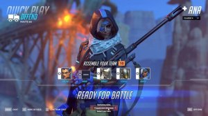 OVERWATCH 2 Ana GAMEPLAY | 4K HDR EPIC SETTINGS