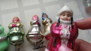 Елочные игрушки СССР. Сказка 'Морозко"