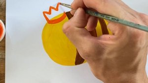 КАК НАРИСОВАТЬ ПЧЕЛУ. РИСОВАНИЕ ДЛЯ ДЕТЕЙ ШАГ ЗА ШАГОМ. РИСУЕМ КРАСКАМИ