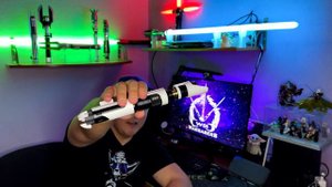 Обзор светового меча Stormtrooper | Мастерская WarSabers - Световые мечи "Ученик"