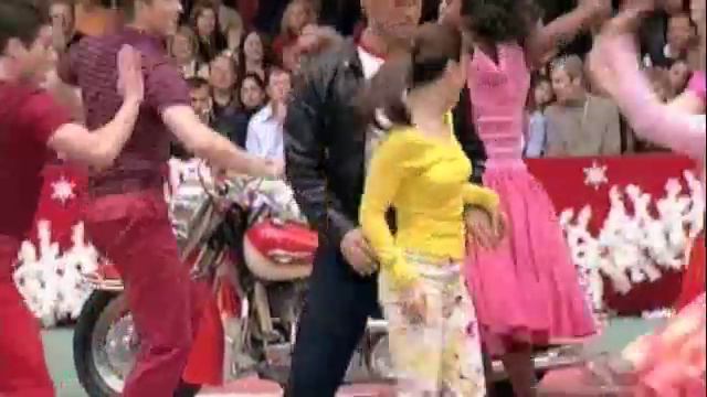 Cheyenne Jackson, Jenn Gambatese -"Love Me Tender_Burnin' Love" at Macy's Thanksgiving Day Parade