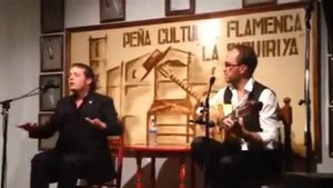 Antonio Ortega con Manuel Carrillo por Tangos