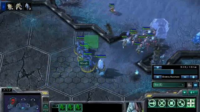 starcraft 2 NEveS PvP смотреть онлайн
