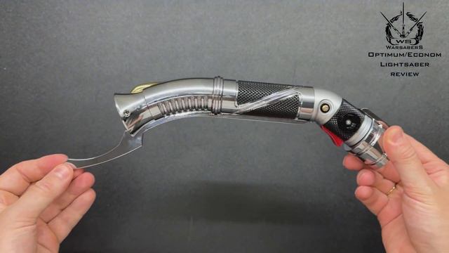 Демонстрация рукоятки светового меча Graf | Мастерская WarSabers - Световые мечи "Мастер" смотреть онлайн