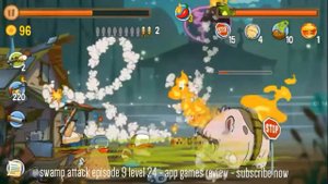 Swamp Attack Episode 9 Level 24 Boss 2020 by App Games Review