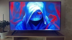 Телевизор Hisense 55E7NQ PRO воспроизведение музыки с басами