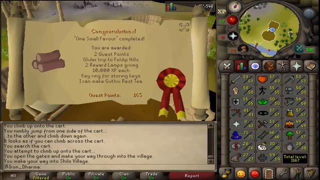 OsIm - Prog Vid 5 - Craft Grind| Quest Grind| Useful Items| Barrows| Clues