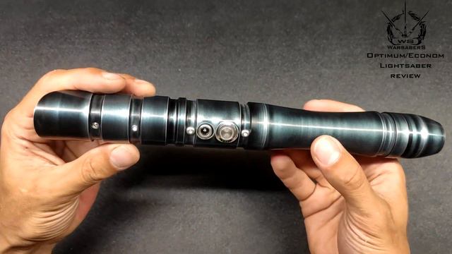 Демонстрация рукоятки светового меча Dark Sunset | Мастерская WarSabers - Световые мечи "Ученик" смотреть онлайн