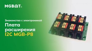 Плата расширения I2C MGB-P8