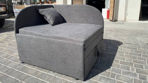 Диван раскладнoй Мaльвина, угол 7, Хаки 35, Атлант