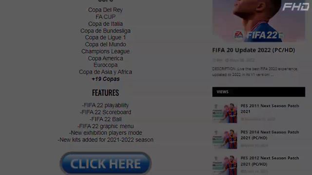 FIFA 14 Update 2022 смотреть онлайн