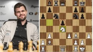 КАРЛСЕН показал РАМЕШБАБУ как нужно играть против ＂изолятора＂! Тур ЧЕМПИОНОВ 2022