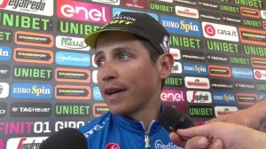 Esteban Chaves -  Post-race interview - Stage 7 - Giro d'Italia / Tour of Italy 2018