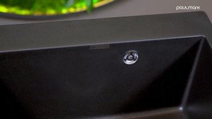 Мойка кухонная Paulmark Praktisch черный металлик