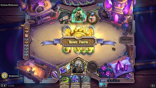 Hearthstone MARCH OF THE LICH KING NEW Prologue SYLVANAS HOW TO WIN & PLAYTHROUGH смотреть онлайн