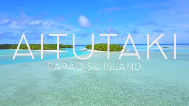 AITUTAKI ISLAND IN 4K - Drone Footage (ULTRA HD)