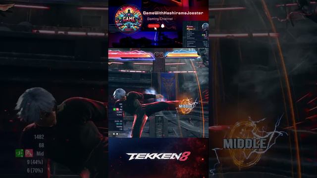 Tekken 8 Combo Mastery: Jin as Gojo Satoru Teaches New Intermediate Combos Part 2