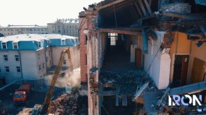 Комплекс демонтажных работ в рамках реконструкции ФНБОУ ВО “Санкт-Петербургский горный университет”.