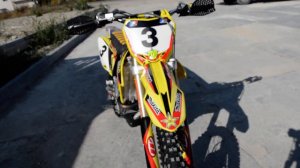 Запуск Suzuki RMZ250 2015 года