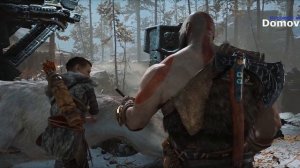 God of War➤01➤Прохождение➤Отмеченные деревья➤Босс - ЧУЖАК