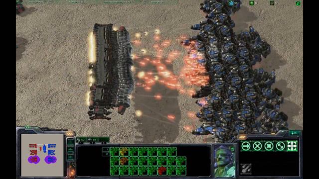 50 Battlecruiser vs 40 Thor смотреть онлайн