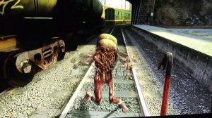 Half life 2. Fast zombie sounds sped up & slowed down