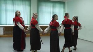 г. Саров, ДШИ №2. Ансамбль народной песни "Задоринка", ст. группа. "Возле мосту трава росла"