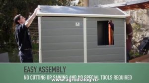 Пластиковый сарай Keter Manor 6x5 DD