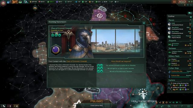 Stellaris Apocalypse - Roman Star Empire #18 - New Contacts смотреть онлайн