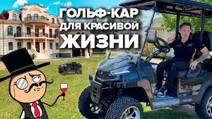 Гольф-кар для красивой жизни #электрокаркупить#golfcar#электромобиль#eruzo# #садовод #automobile