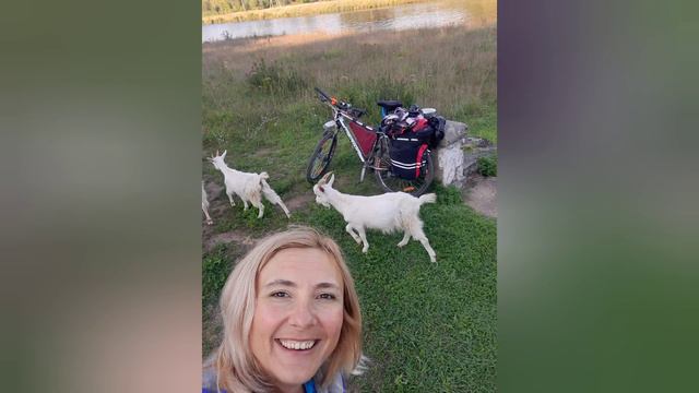 ВЕЛО1. С ветерком по самой протяжённой в России велодорожке. Счастливые велосипедисты козы и комары