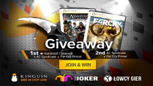 Giveaway / Sorteo Knife + Assassin's Creed Syndicate + Far Cry Primal