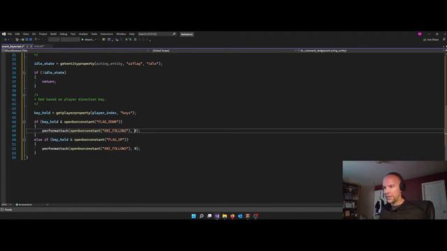 OpenBOR Live Coding - Scripting Single Button Dodge