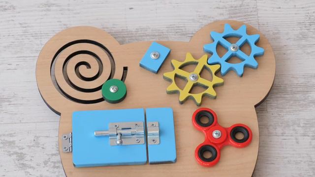 Бизиборд «Веселый медвежонок» смотреть онлайн