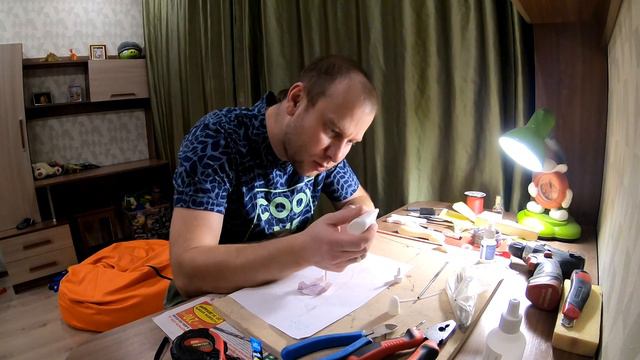 Зимняя удочка блеснилка на окуня Косточка By Technolog. Полный процесс изготовления. Розыгрыш удочки