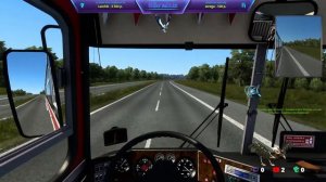 Стрим | ETS 2 v. 1.43 | Convoy по карте "Восточный экспресс". №1